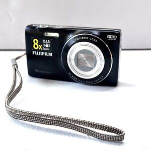 Fujifilm O.I.S. 8X Zoom Series JZ250 16.0MP Digital Camera Black